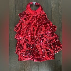 Little girls jazz costume